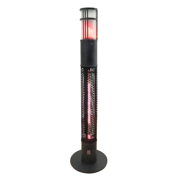 Westinghouse Infrared Electric Outdoor Heater Portable With Gold Tube and Flame WES31-1588 - main